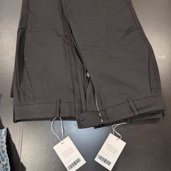 NWT Everlane Bi-Stretch Flare Pant in Black - Picture 5 of 5